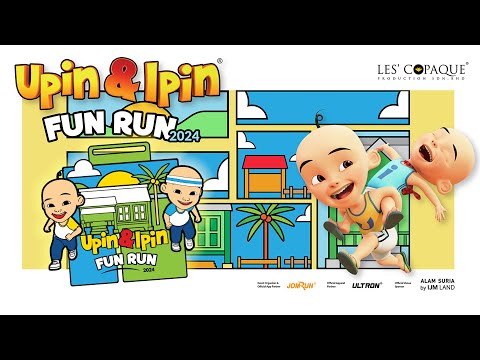 Tip Sertai Upin & Ipin Fun Run 2024