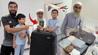 Abuji kahan jarahey hain achanak ? 😍✈️ Emotional kar dia sab ko