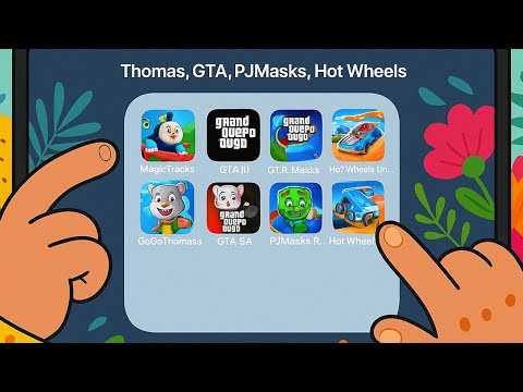 Hot Wheels Race Off,PJ Masks Racing Heroes,GTA San Andreas,Thomas & Friends GoGo Thomas,GTA 3