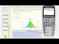 TI-84 Graphing Calculator and Normal Distribution