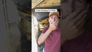 Hack For FREE Tesla CHARGING!
