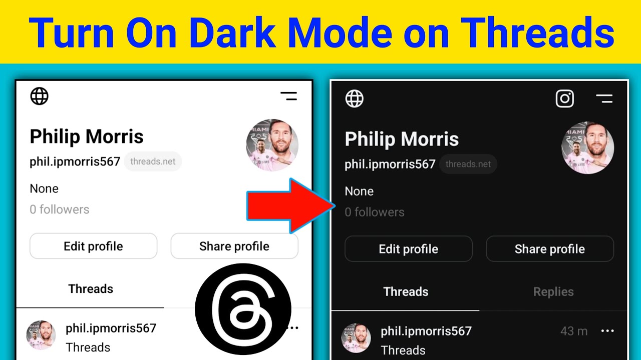 How To Dark Mode Threads  2024