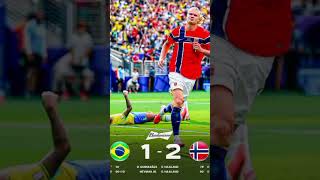 Brazil 1-2 Norwegia #football @ADIEDIT777