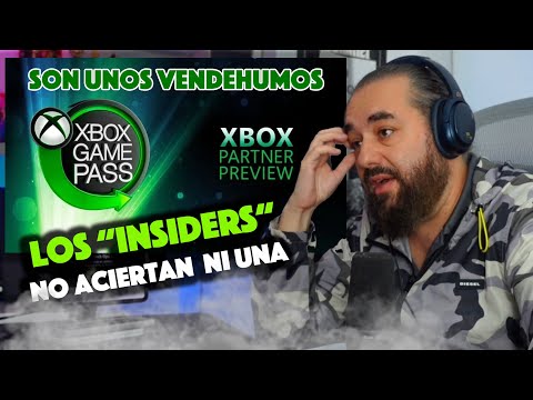 Los INSIDERS quedan como VENDEHUMOS tras el evento xbox partner preview