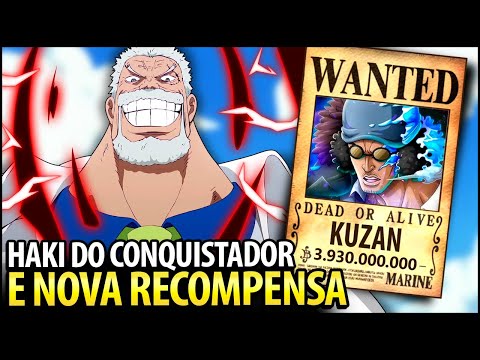 LOUCURA!! CONFIRMADO GARP COM HAKI DO REI, RECOMPENSA DE KUZAN E FILHA DO SAKAZUKI (QUASE)!!