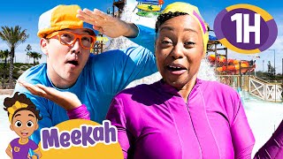 Blippi & Meekah's Summer Water Park Party! | Educational Videos for Kids | Blippi and Meekah Kids TV