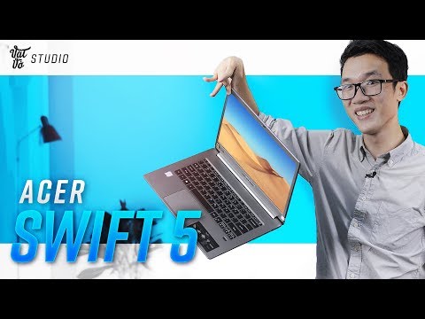 (VIETNAMESE) Đánh giá laptop Acer Swift 5 SIÊU NHẸ chưa tới 1kg