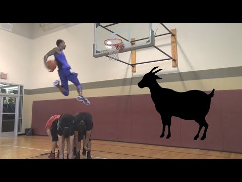 He might be the Best Pro Dunker of All-Time  🤯🔥 Guy Dupuy dunk session