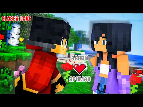 CLOSER LOVE | APHMAU AND AARON (LOVE STORY) - MINECRAFT ANIMATION #shorts