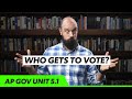 Exploring Voting Rights and Behavior Models