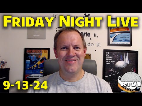 Friday Night Live Stream Announcement - 9-13-24 - Walt Disney World