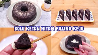 RESEP BOLU VIRAL !! BOLU KETAN HITAM FILLING KEJU TETAP EMPUK MESKIPUN SUDAH DINGIN