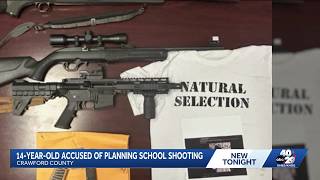 YouTube video thumbnail: 14-Year-old in Crawford County, Arkansas, Accused of Planning School Shooting