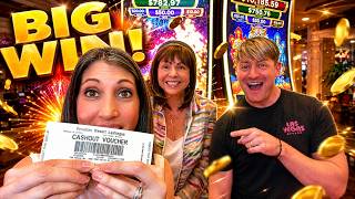 We were SHOCKED when we won THIS in Las VegasVegas! 🤑🎰 #igt