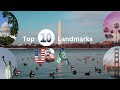 Famous US Landmarks and Symbols