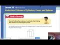 Volume of 3D Shapes