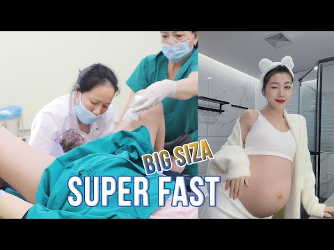 PREGNANT MOTHER GIVES BIRTH SUPER FAST, THE FASTEST IN THE WORLD  our birth vlog | NATURAL BIRTH