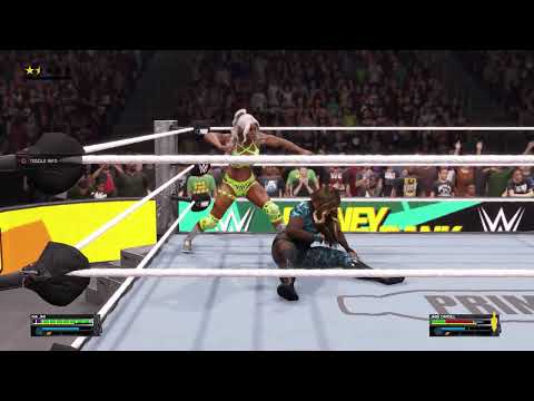 W2K25 Gameplay PC Nia Jax VS Jade Cargill
