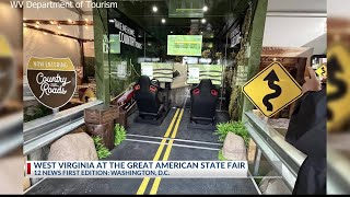 YouTube video thumbnail: What's in the West Virginia Booth at the 'Great American State Fair?'