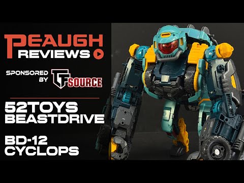 Video Review: 52Toys BeastDrive - BD-12 CYCLOPS