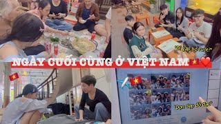 [VLOG] NGÀY CUỐI Ở VIỆT NAM CỦA MÌNH?!🇻🇳✈️🇰🇷