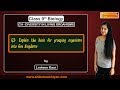Characteristics and Classification of Organisms