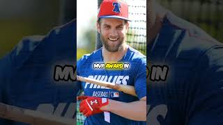 5 Unknown Facts About Bryce Harper #shorts  #ytshorts
