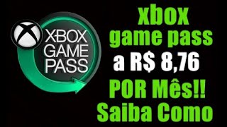 COMO PAGAR MAIS BARATO NO GAME PASS , PAGUE R$ 8,76 POR MES SAIBA COMO