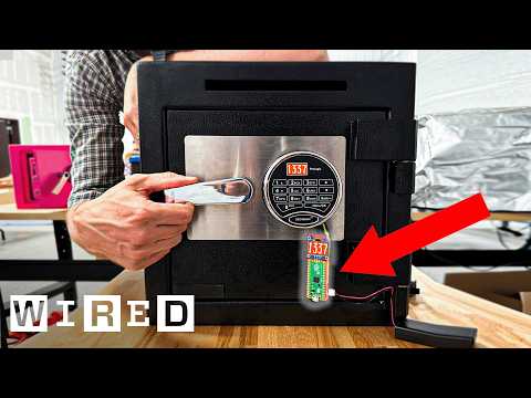 We Cracked A High-Security Electronic Safe In Seconds | Hacklab | WIRED