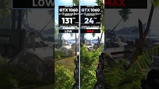 Crysis Remastered vs GTX 1060 - Benchmark 👈 #crysis #pcgaming #gpu