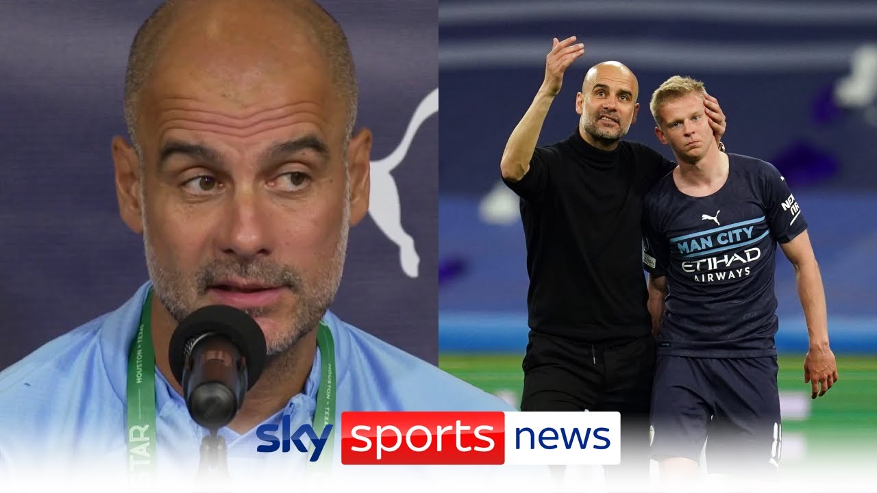 Pep Guardiola and Kyle Walker thank Oleksandr Zinchenko for his service at Manchester City￼