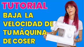 Cómo BAJAR LA VELOCIDAD de la máquina de coser.  Modifica el Pedal eléctrico y baja la velocidad!