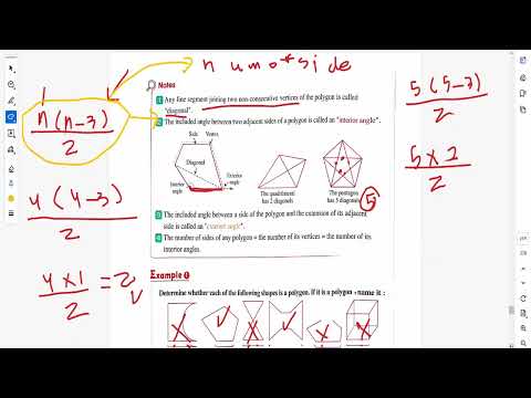 polygons -unit4 lesson7- Math prep 1- كتاب المعاصر ماث اولى اعدادى ترم اول