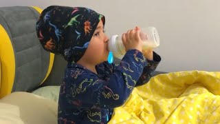 UMUT ARAS RÜYASINDA BEBEK OLDU | BİBERON İLE SÜT İÇTİ