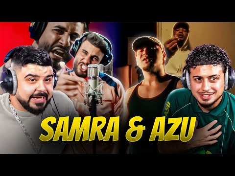SAMRA & AZU DELIVER 🔥 SAMRA - GASOLINE IN THE BLOOD & AZU - MELATONIN | Reaction