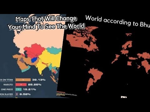 Maps That Will Change Your Mind To See The World 🌏 || #viral #tranding #funny