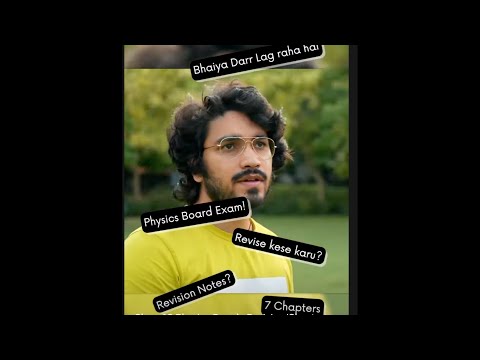 Class 12 Physics Board - Revision/Cheat Notes | Pinned comment