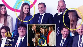 A Natural Diplomat! Charlotte Caught Chatting With Spain’s Princess Leonor - Fans Go Wild!