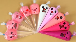 Making Slime with Piping Bags! Most Satisfying Slime Video★ASMR★#ASMR #PipingBags