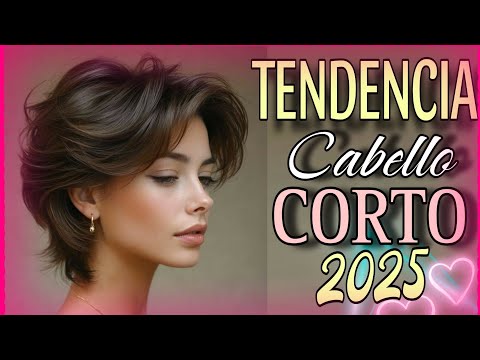 TENDENCIAS de Cabello CORTO 2025|  Que se Usarán durante este año ¿Cual será tu próximo Look?