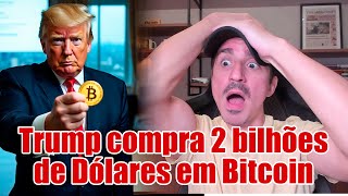 TRUMP COMPROU + 2 BILHÕES DÓLARES EM BITCOIN PARA RESERVA CORPORATIVA