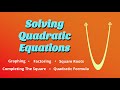 Solving Quadratic Equations: Techniques and Strategies
