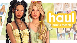 BEST CC FINDS | Sims 4 Custom Content Haul (Maxis Match)