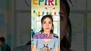 PRIMER DÍA DE COLEGIO DE CAROLA  (video completo en mi perfil)