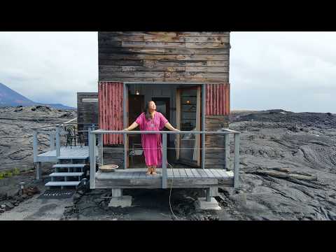 People are building tiny homes on top of lava & here’s why!