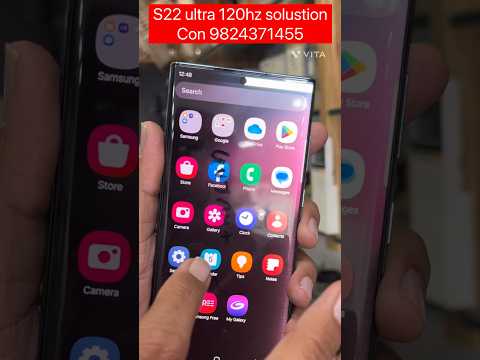 Samsung s22ultra 120hz problem solustion || s22ultra line on camera solustion #mobilerepair #shorts