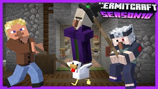 Witches RIDING Chickens?!? - Minecraft Hermitcraft Season 10