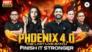 Phoenix 4.0 by Team Jawaab – NEET 2026 Last Live Batch | Trailer Out Now!