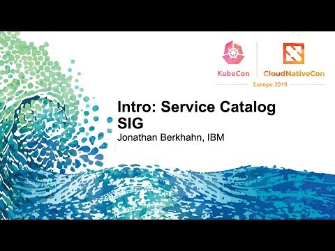 Intro: Service Catalog SIG