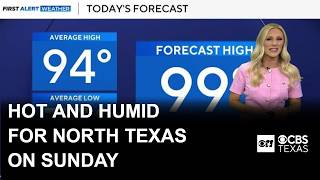 North Texas stays hot for Sunday